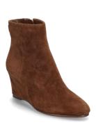 Sherry Suede Bootie Brown Lauren Ralph Lauren