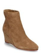 Sherry Suede Bootie Beige Lauren Ralph Lauren