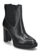 Layne Leather Bootie Black Lauren Ralph Lauren