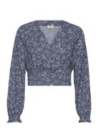 Tamara Ls Blouse Mara Floral V Blue Levi's®