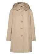 Cotton-Blend Coat Beige Lauren Ralph Lauren