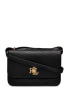 Stitched Nappa Leather Medium Sophee Bag Black Lauren Ralph Lauren