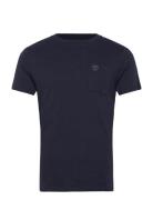 Chest Pocket Short Sleeve Tee Navy Timberland