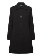 Crepe Coat Black Lauren Ralph Lauren