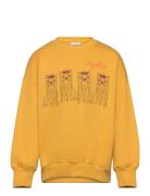 Agatha Dogs Sp Sweatshirt Yellow Mini Rodini