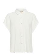 Cumyra Elina Ss Shirt White Culture