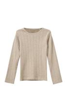 Petriciasy Pointelle Longsleeve Tee Beige Sofie Schnoor Baby And Kids