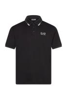 Polo Shirt Black EA7