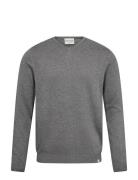 Bs Tefta Regular Fit Knitwear Grey Bruun & Stengade