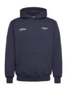 Elevate Embro Hoodie Navy SIXTH JUNE