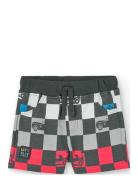 Fleece Bermuda Shorts Black Boboli