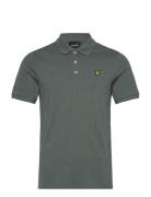 Slub Polo Shirt Green Lyle & Scott