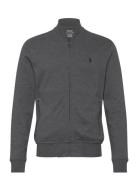 Luxury Jersey Baseball Jacket Grey Polo Ralph Lauren