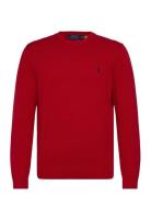 Cotton Crewneck Sweater Red Polo Ralph Lauren