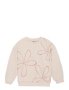 Over D Sweater Flower Beige Daily 7