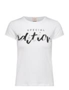 Stretch Knit T-Shirt White Boboli