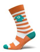 Kasvaa Multi Tasaraita Unikko Orange Marimekko