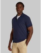 Liquid Touch Welt Zip Polo Navy Calvin Klein