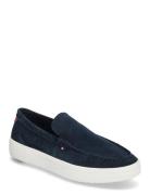 Modern Light Hybrid Suede Loafer Navy Tommy Hilfiger