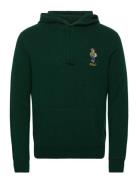 Polo Bear Wool Hooded Sweater Green Polo Ralph Lauren