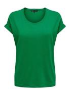Onlmoster S/S O-Neck Top Noos Jrs Green ONLY