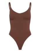 Smls Hl String Body Brown Hunkemöller