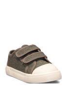 Velcro Fastening Straps Sneakers Brown Mango