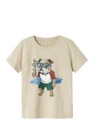 Nkmfuldme Ss Top Box Beige Name It