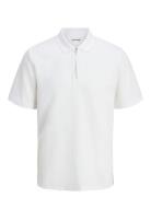 Jjeaustin Zip Polo Ss Noos White Jack & J S