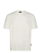 Panelled Neoprene T-Shirt White Lyle & Scott
