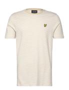 Linen Blend Breton Stripe T-Shirt Patterned Lyle & Scott