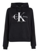 Core Monologo Hoodie Black Calvin Klein Jeans