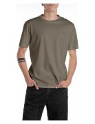 T-Shirt Regular Replay Basics Green Replay