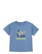 T-Shirt Ss Blue Minymo