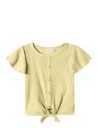 Nmffsand Ss Short Top Yellow Name It