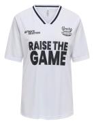 Onlnadine S/S Top Box Jrs White ONLY