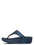 Lulu Glitter Toe-Thongs Blue FitFlop