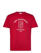 Graphic Ss T-Shirt Red GANT