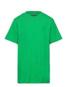 Essential Cotton Reg Fit Tee Ss Green Tommy Hilfiger