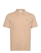 Slim Shield Ss Pique Polo Beige GANT