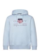 Reg Archive Shield Hoodie Blue GANT