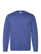 Reg Shield Ls T-Shirt Blue GANT