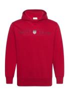 Graphic Hoodie Red GANT