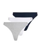 3 Pack Dipped Thong Patterned Tommy Hilfiger