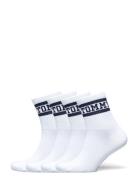 Th Uni Tj Short Sock 4P Ecom White Tommy Hilfiger
