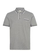 2-Col Tipping Ss Pique Polo Grey GANT