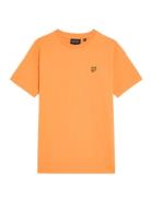 Plain T-Shirt Orange Lyle & Scott