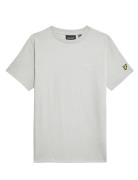 Script Embroidered T-Shirt Grey Lyle & Scott