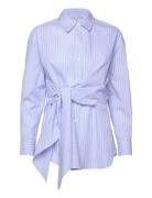 Striped Knotted Shirt Blue Scotch & Soda