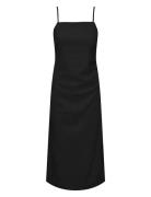 Yasatlanta Sl Midi Dress S. Black YAS